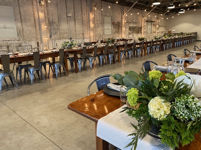 a corporate event at Garage B