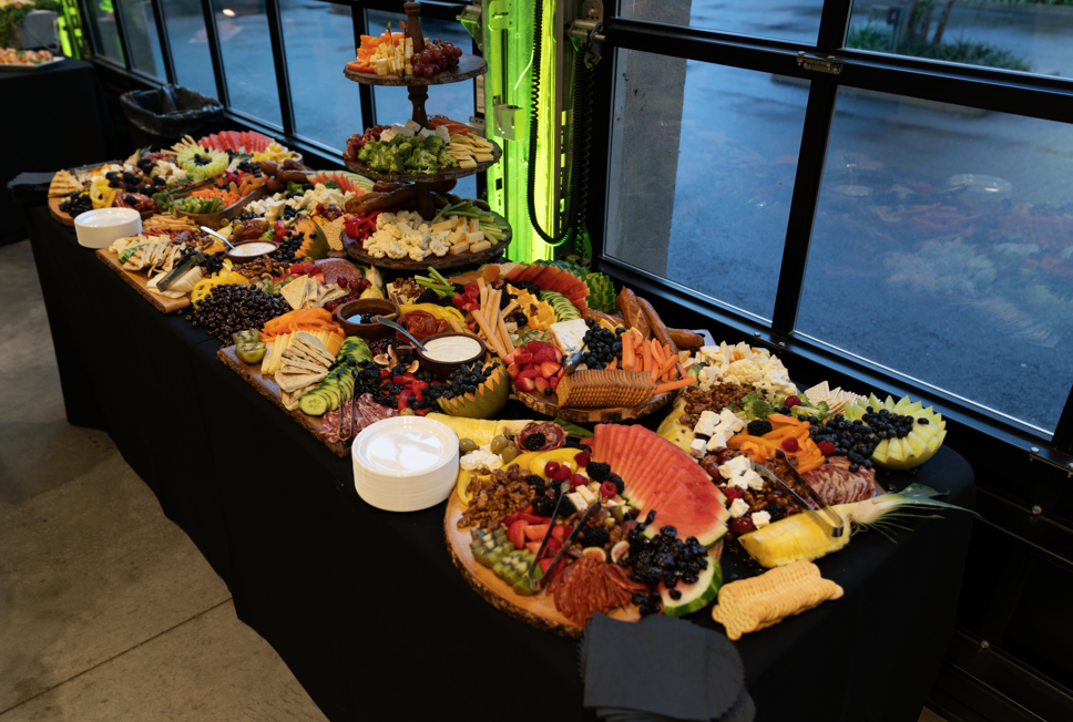 a delicious spread at an events center
